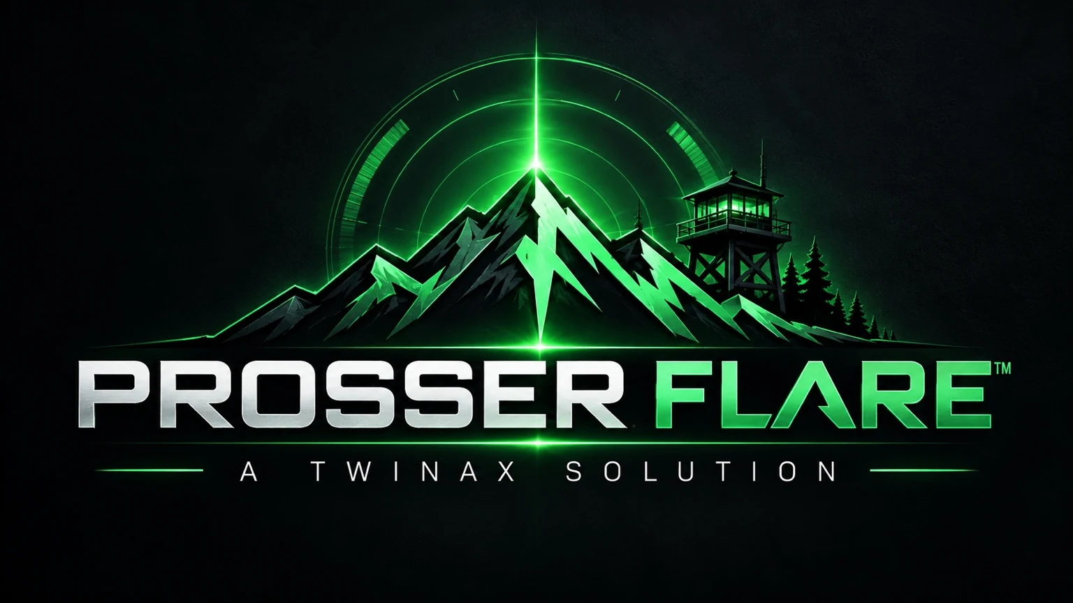 Prosser Flare Eye and Watchtower identity artwork